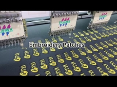 Le nom lavable de chemise de travail raccorde le fer brodé fait sur commande sur des corrections