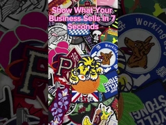 Fer écologique d'habillement mignon d'enfants sur les corrections faites sur commande de broderie de corrections pour des sacs