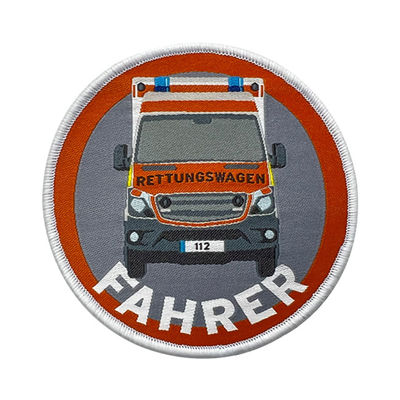 La chemise faite sur commande de délivrance d'ambulance corrige la couleur lavable de pantone pour le tissu de chemises
