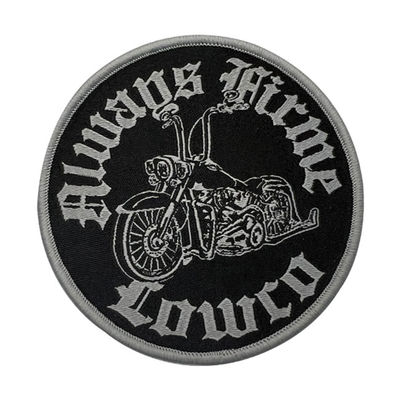 Fer à coudre fait sur commande de club de moto sur des corrections pour des corrections décoratives d'habillement de veste