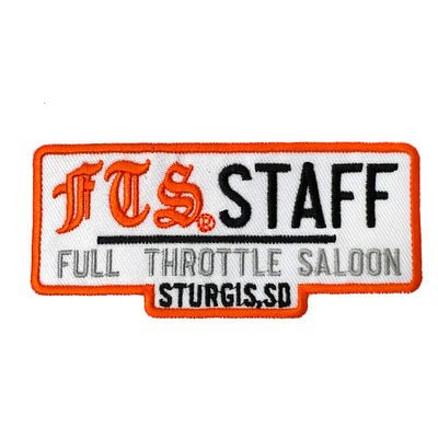 Broderie faite sur commande en gros Logo Patch Iron On Badges pour des vêtements