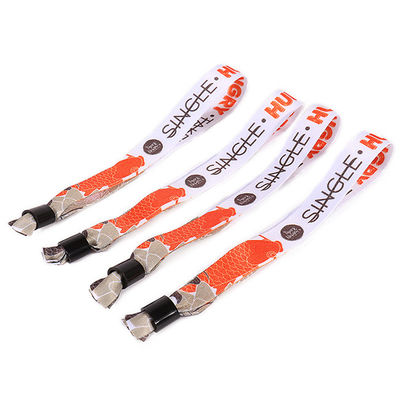Bracelets de polyester, bracelets imprimés faits sur commande promotionnels pour des événements