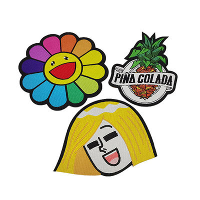 1cm - le textile de 20cm étiquette le fer de labels sur les corrections OEKO-TEX de bande dessinée vérifiées