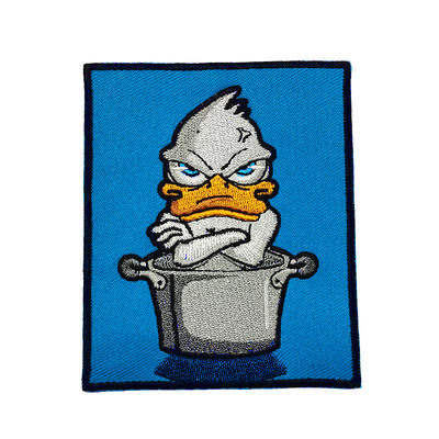 Velcro de sergé de correction de broderie de transfert de chaleur de Pantone PMS pour l'habillement