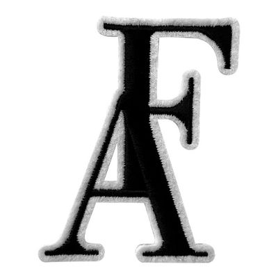 Fer fait sur commande alphanumérique sur la correction brodée PMS lavable pour l'habillement