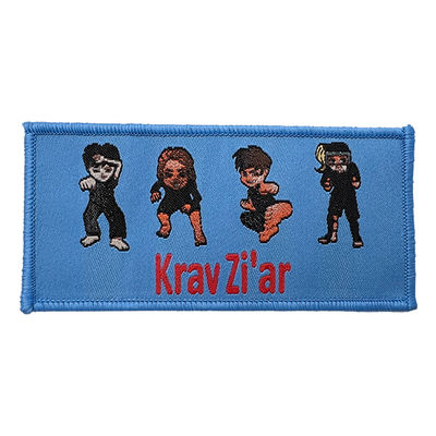 Les enfants de Kongfu repassent sur les corrections adhésives tissées de coton de tissu de label pour des vêtements