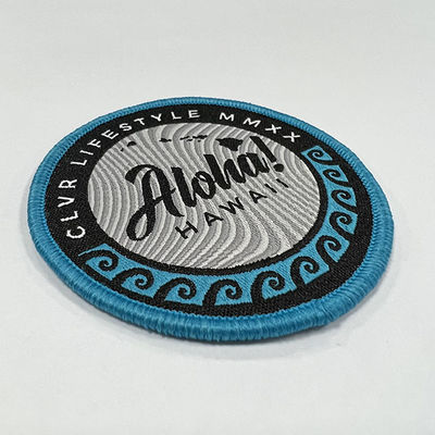 Logo Hook And Loop Backing fait sur commande que la correction cousent sur la lettre a brodé des corrections pour l'habillement