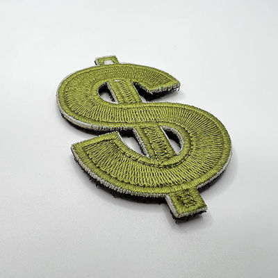 Fer fait sur commande de correction de broderie du dollar sur les corrections écologiques de frontière de Merrow
