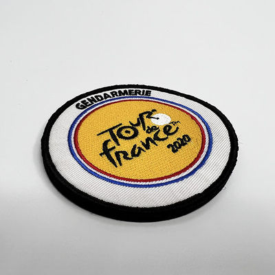 Crochet de chapeaux de Logo Custom Embroidered Patches For de la Communauté de la France et support de boucle