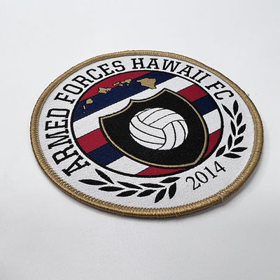 Fer 2014 fait sur commande de la FIFA sur la correction de label tissée par habillement lavable de corrections