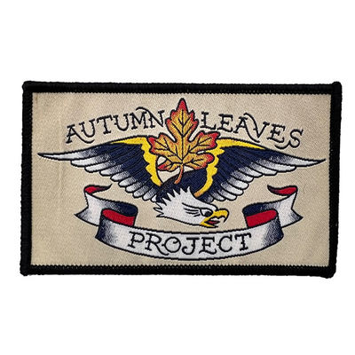 Fer lavable sur des corrections Logo Shoulder Woven Patches fait sur commande de broderie