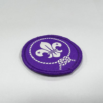Le bord de Merrow tissé raccorde des corrections de broderie d'anniversaire de souvenir de soutien de papier