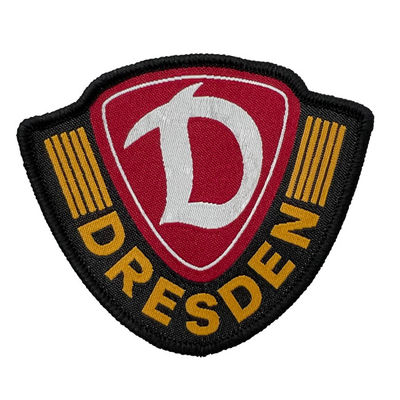 La marque faite sur commande Logo Woven Washable Iron On raccorde des insignes d'épaule de frontière de Merrowed