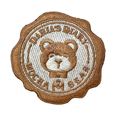 Fer écologique d'habillement mignon d'enfants sur les corrections faites sur commande de broderie de corrections pour des sacs