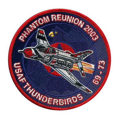 Corrections faites sur commande de tissu de Logo Embroidered Army Patches Army de fils métalliques