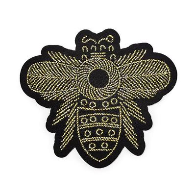Corrections métalliques de tissu de bande dessinée de Logo Woven Logo Patch Customized