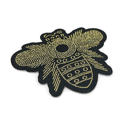 Corrections métalliques de tissu de bande dessinée de Logo Woven Logo Patch Customized