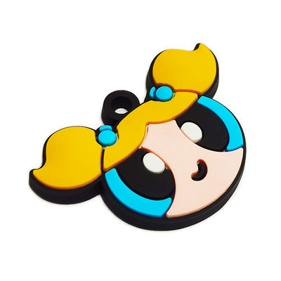 La taille et le silicone en caoutchouc de corrections de Logo Custom 3D raccorde pour l'habillement