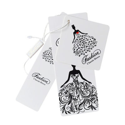 étiquettes de Hang Tags Printing Personalised Paper d'habillement de 200gsm -3000gsm