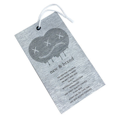 étiquettes de Hang Tags Printing Personalised Paper d'habillement de 200gsm -3000gsm
