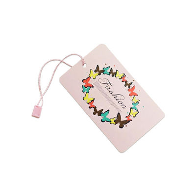 Logo Custom Clothing Hang Tags a découpé la conception avec des matrices d'OEM pour des marchandises