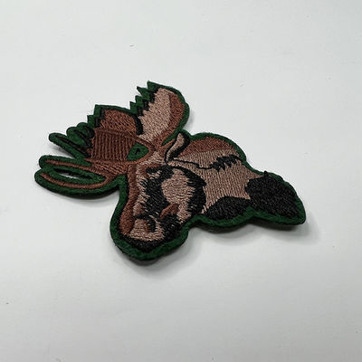 Corrections viables excentrées de broderie de papillon lavables pour l'habillement de base-ball