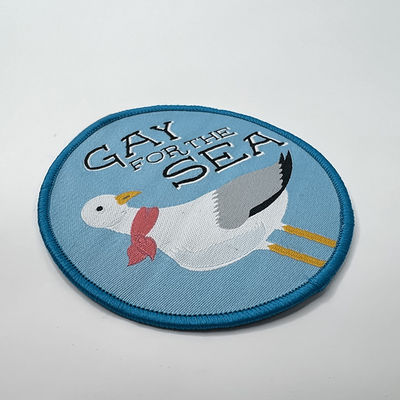 Fait sur commande lavable de PMS tissé raccorde la frontière 12C de Merrow pour des jeans de chapeaux