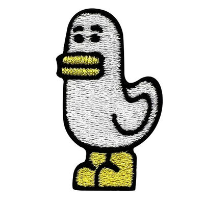 Bâton fait sur commande de carton animal sur des corrections brodées aucun rétrécissement pour le chapeau d'habillement